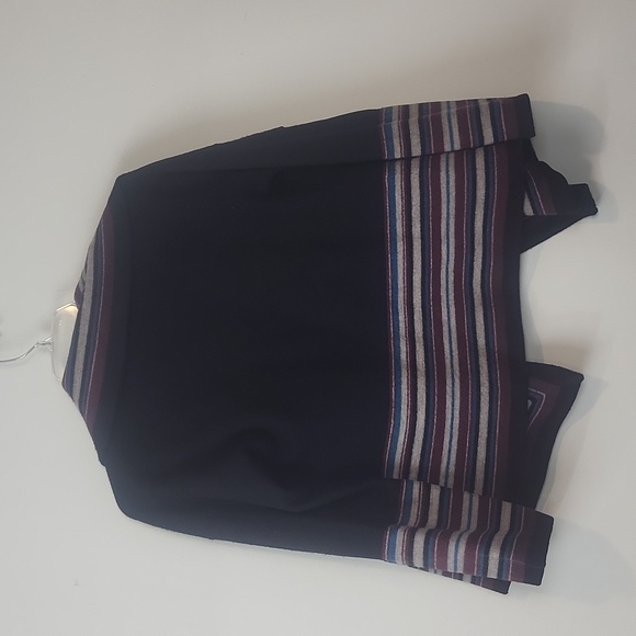 JOIE Dagna 100% Wool Open Cascade Stripe Cardigan - Picture 6 of 10